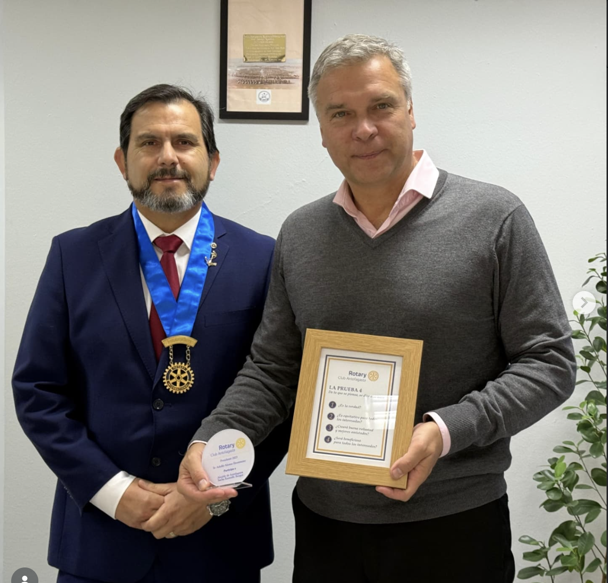 Visita Protocolar Alcalde de Antofagasta 2026